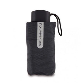 Lifeventure - Trek Umbrella Paraply // Sort - Small-1-XtraGrej