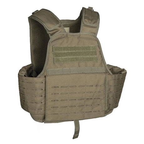 Mil-Tec - Laser Cut Carrier Vest // Olivengrøn fra Mil-Tec - billede nr. 1 hos GrejFreak.dk