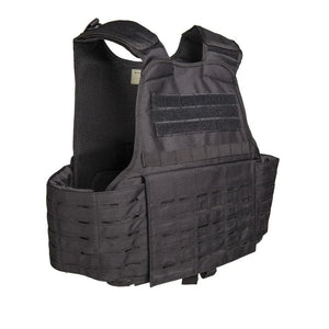 Mil-Tec - Laser Cut Carrier Vest // Sort fra Mil-Tec - billede nr. 1 hos GrejFreak.dk