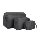 Mil-Tec - Mesh Pouch Sæt (3 pak) // Sort-1-XtraGrej