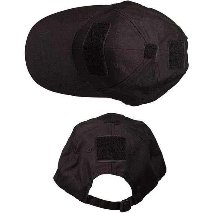 Mil-Tec - Tactical Baseball Cap // Sort fra Mil-Tec - billede nr. 2 hos GrejFreak.dk