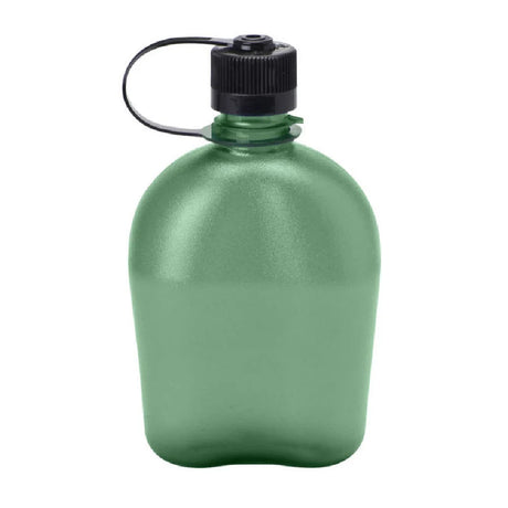 Nalgene - Narrow Mouth Oasis Sustain Drikkeflaske 1L Grøn-1-XtraGrej