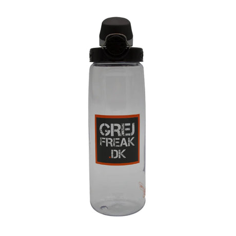 Nalgene - On The Fly Drikkedunk m. GrejFreak.dk Logo // Klar m. sort låg-1-XtraGrej