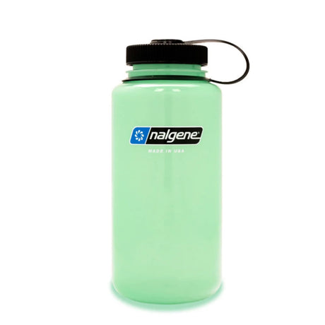 Nalgene - Wide Mouth Sustain Drikkeflaske 1L // Lys grøn-1-XtraGrej