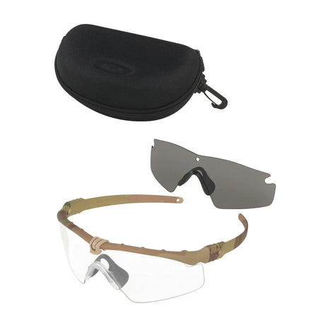 Oakley - SI Ballistic M-Frame 3.0 STRIKE Briller - MultiCam m. 1 Klar & 1 Grå Linse-2-XtraGrej