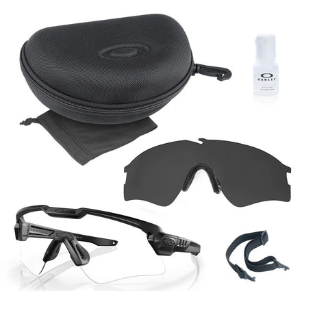 Oakley - SI Ballistic M Frame Alpha Black Array m. 1 Klar og 1 Grå Linse-2-XtraGrej