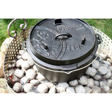Petromax - Dutch Oven ft12 Fladbundet Støbejernsgryde 10