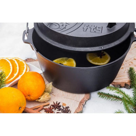 Petromax - Dutch Oven ft12 Fladbundet Støbejernsgryde 10
