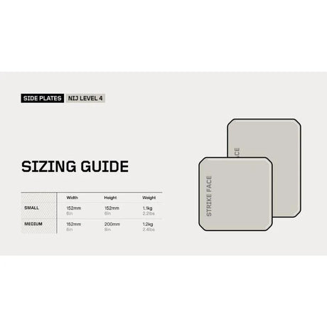 Protection Group - Skudsikker NIJ level 4 Keramik Sideplade Stand Alone 15 x 15 cm fra Protection Group - billede nr. 5 hos GrejFreak.dk