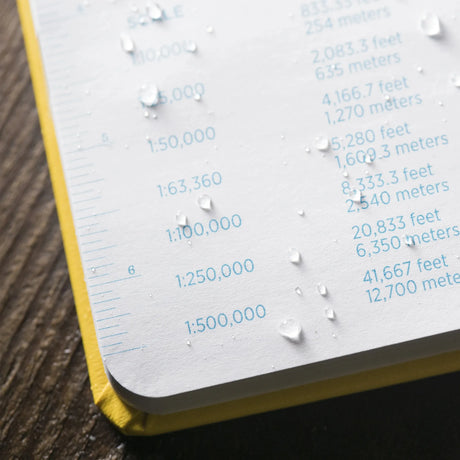 Rite In The Rain - Bound Book // Gul fra Rite in the Rain - billede nr. 2 hos GrejFreak.dk