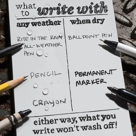 Rite In The Rain - Bound Book // Sort fra Rite in the Rain - billede nr. 6 hos GrejFreak.dk