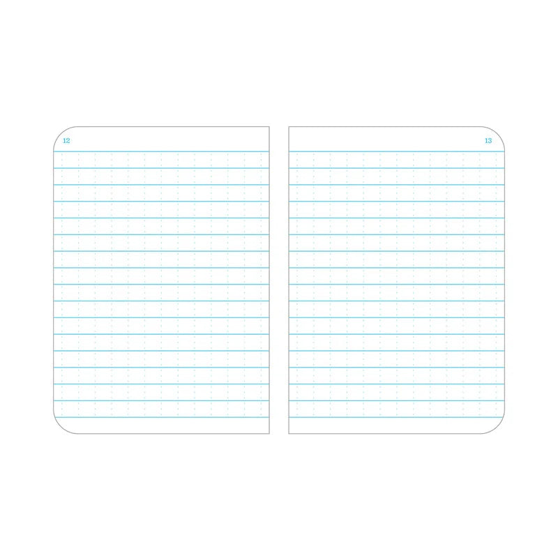 Rite In The Rain - Mini Stapled Notebook (3-pak) // Sort fra Rite in the Rain - billede nr. 3 hos GrejFreak.dk
