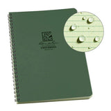 Rite In The Rain - Side Spiral Notebook Olivengrøn 22 x 16