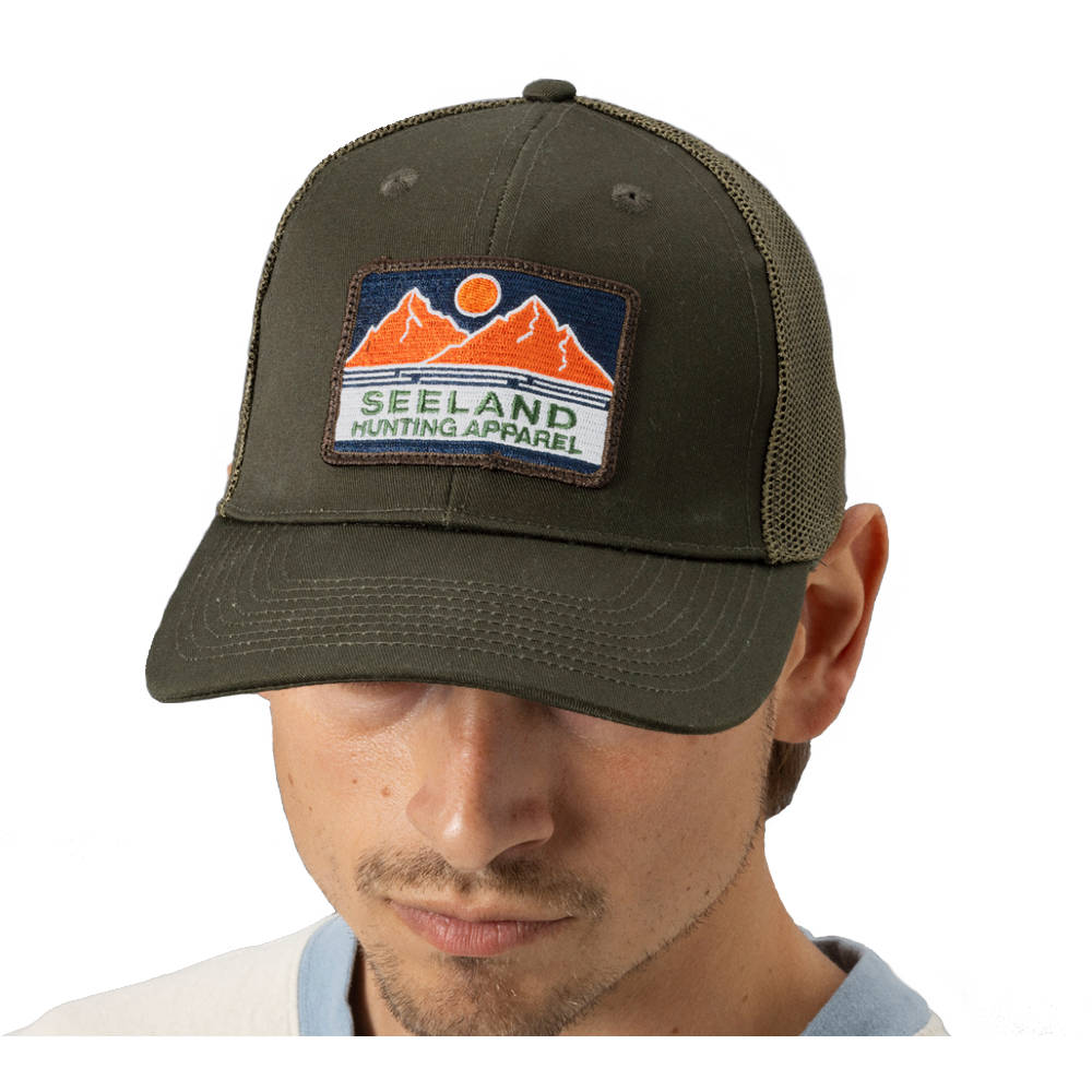 Seeland - Gabbro Trucker Cap // Grizzly Brown-2-XtraGrej