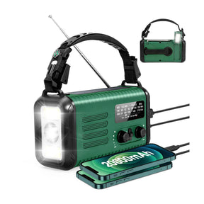Sunny Hiker - Nødradio m. Powerbank 20.000 mAh-1-XtraGrej