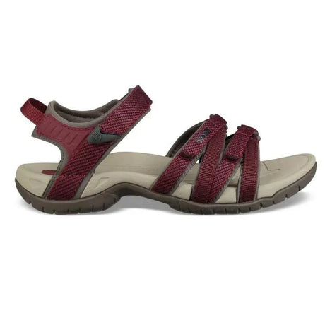 Teva - Tirra Damesandaler // Mørkerød fra Teva - billede nr. 1 hos GrejFreak.dk