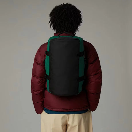 The North Face - Base Camp Duffel Bag XS 31L // EverGreen/Black-2-XtraGrej