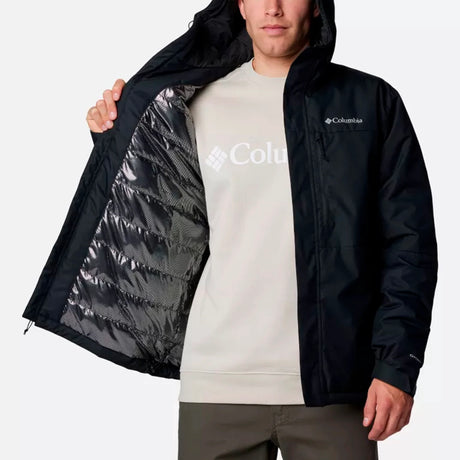 Columbia - Hikebound II Insulated Herre Jakke // Sort fra Columbia - billede nr. 5 hos GrejFreak.dk