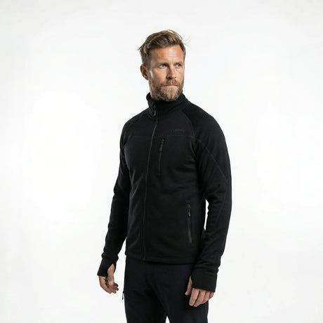 Marselis - Merino Stretch Jakke // Sort fra Marselis - billede nr. 2 hos GrejFreak.dk