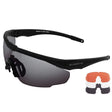 SwissEye - Blackhawk Pro Beskyttelsesbriller // Sort fra Swiss Eye - billede nr. 1 hos GrejFreak.dk