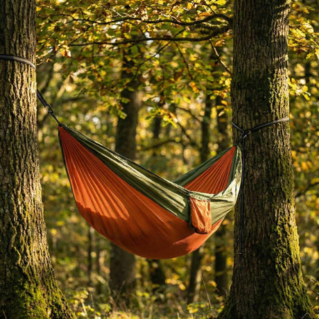 Sunny Hiker - Suspender Dobbelt Hængekøje // Orange fra Sunny Hiker - billede nr. 2 hos GrejFreak.dk