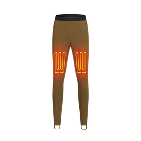 VARM - Heat Baselayer Lange Underbukser // Oliven fra VARM - billede nr. 1 hos GrejFreak.dk