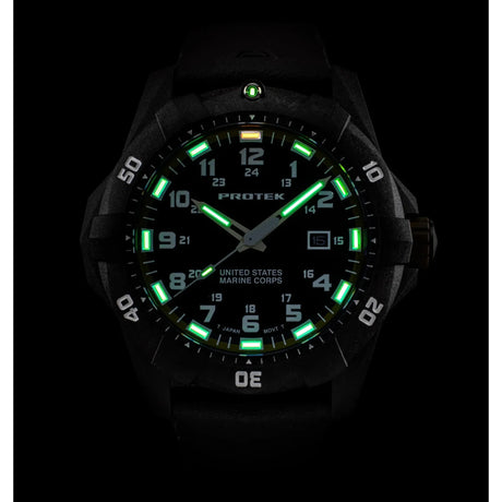 ProTek - PT1013 USMC 42 mm Outdoor Ur // Sort & Blå fra ProTek - billede nr. 7 hos GrejFreak.dk