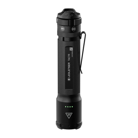 LEDLENSER - TAC7R Tactical Lommelygte 3200 Lumen-4-XtraGrej