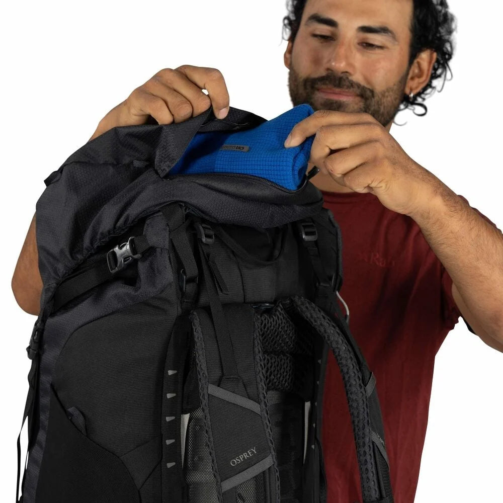 Osprey - Kestrel LT 65 Herre Vandrerygsæk 65L // Moss Green-7-XtraGrej