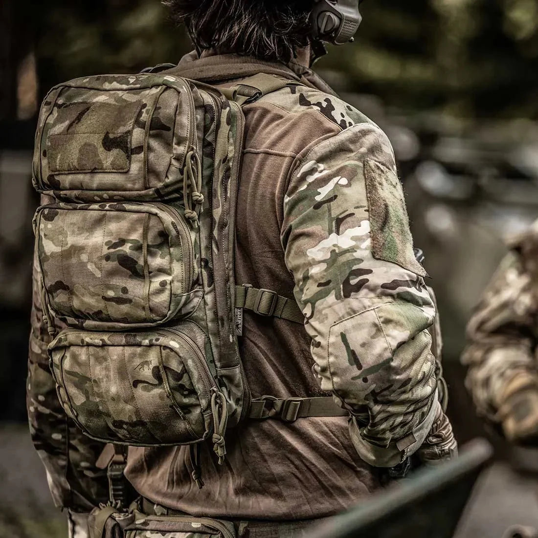 Tasmanian Tiger - Modular Chest Rig Rygsæk 20L // Multicam-12-XtraGrej