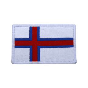 K-Force Tactical - Færøerne Flag Patch-1-XtraGrej