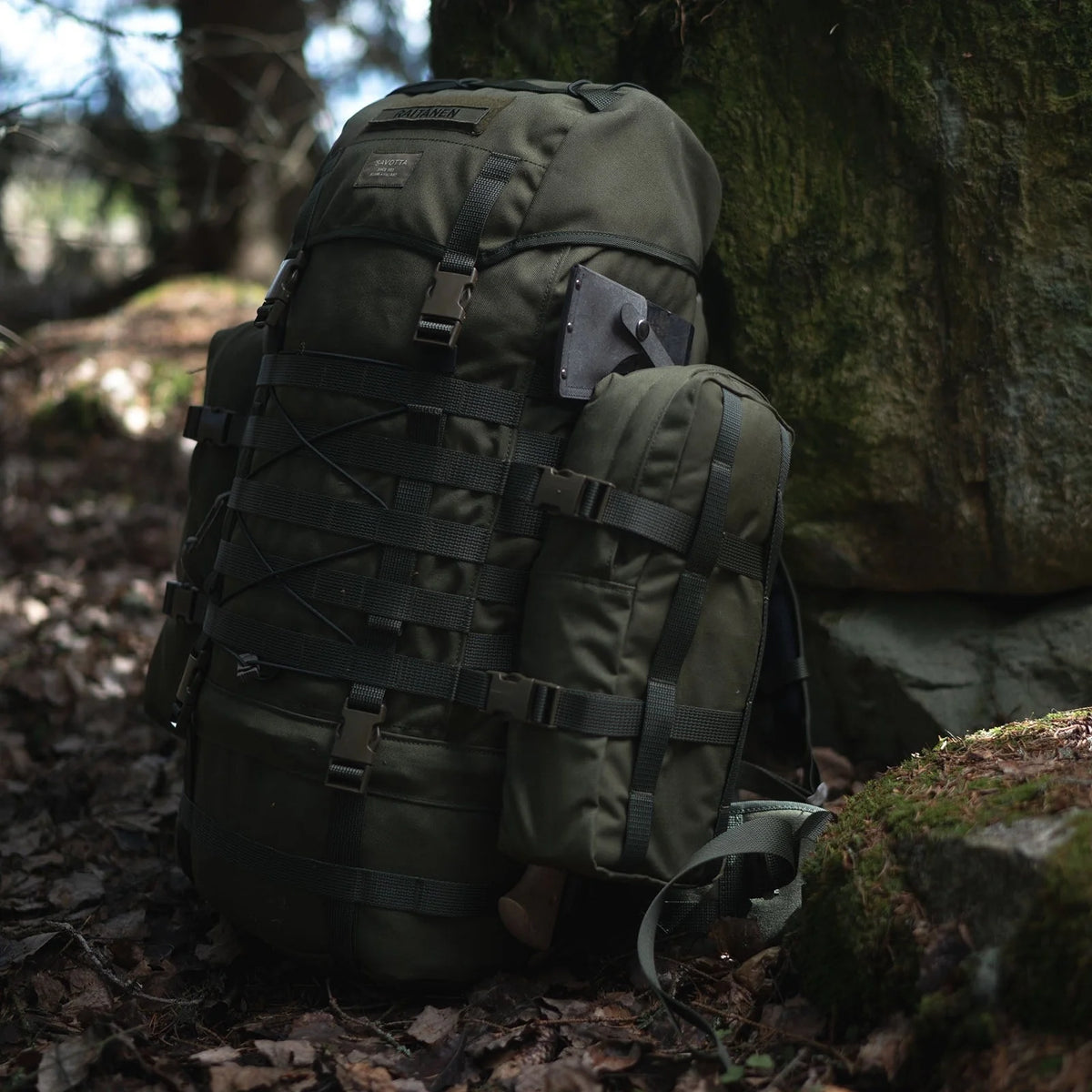 Savotta - Side Pouch 6L // Sort-6-XtraGrej