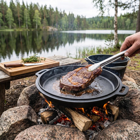 Nordic Bushcraft - 9L Dutch Oven fra Nordic Bushcraft - billede nr. 4 hos GrejFreak.dk