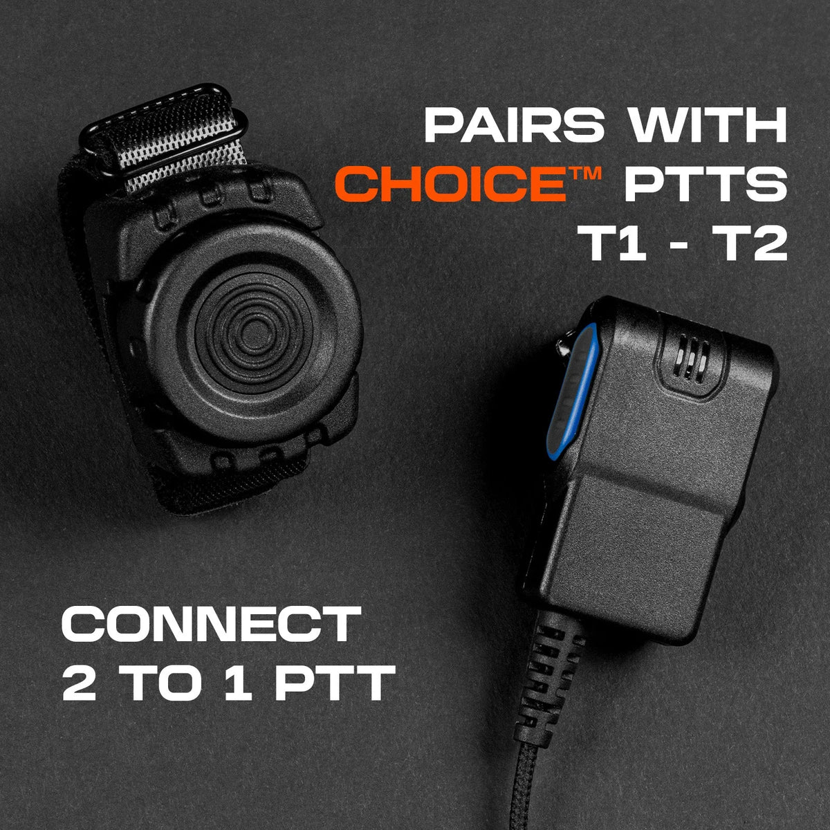 N-ear - Choice™ Remote PTT Button - Waterproof fra N-ear - billede nr. 2 hos GrejFreak.dk