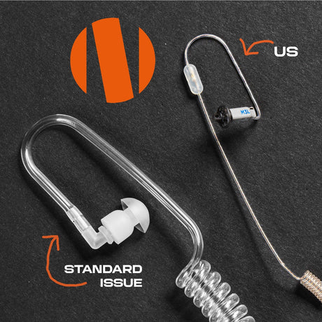 N-ear - 360™ Original Radio Earpiece w. Braided Fiber fra N-ear - billede nr. 2 hos GrejFreak.dk