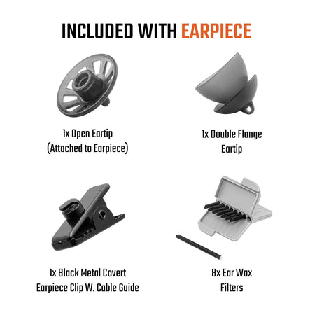 N-ear - 360 Flexo™ Radio Earpiece w. Braided Fiber fra N-ear - billede nr. 7 hos GrejFreak.dk