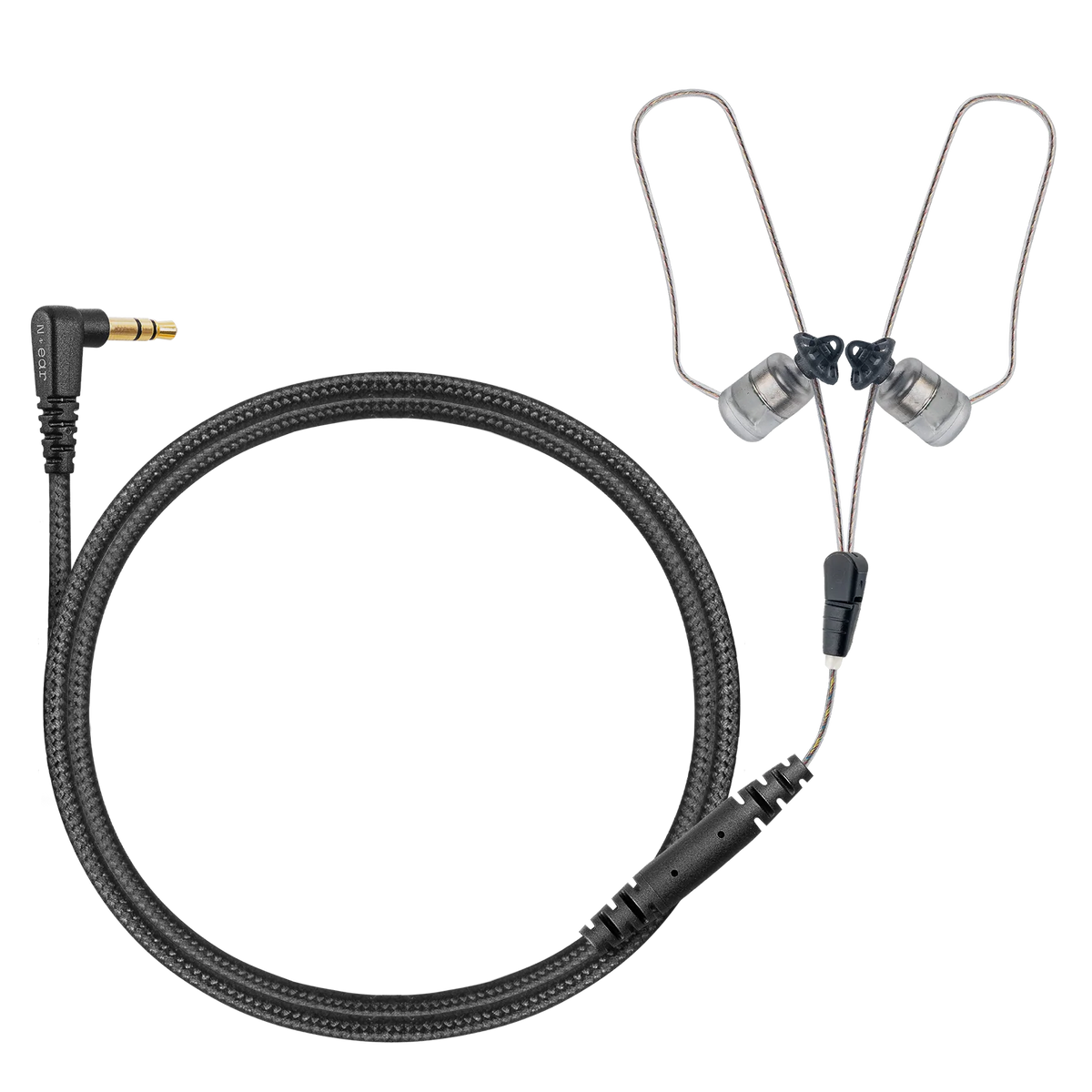 N-ear - 360 Flexo Dynamic™ Dual Radio Earpiece w. Braided Fiber fra N-ear - billede nr. 1 hos GrejFreak.dk