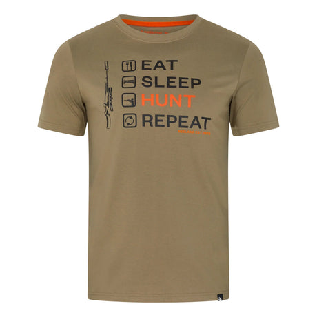 Seeland - Crosslist T-shirt // Covert Green fra Seeland - billede nr. 1 hos GrejFreak.dk