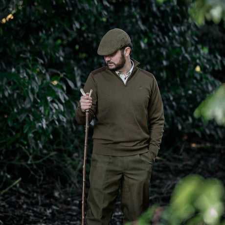 Seeland - Pine Half Zip Sweater // Light Pine fra Seeland - billede nr. 4 hos GrejFreak.dk