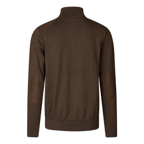 Seeland - Pine Half Zip Sweater // Dark Brown fra Seeland - billede nr. 2 hos GrejFreak.dk