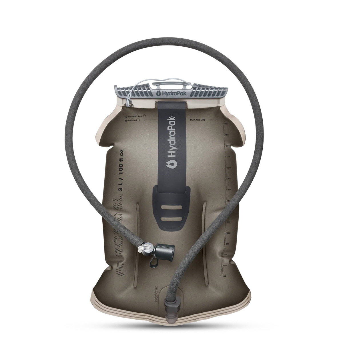 Hydrapak - Force DSL Drikkesystem 3L // Mammoth Grey fra Hydrapak - billede nr. 1 hos GrejFreak.dk