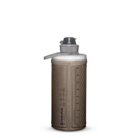 Hydrapak - Flux Vandflaske 1L // Mammoth Grey fra Hydrapak - billede nr. 3 hos GrejFreak.dk