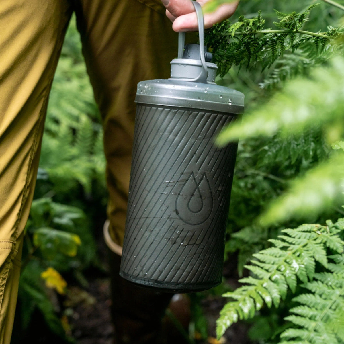 Hydrapak - Flux Vandflaske 1,5L // Mammoth Grey fra Hydrapak - billede nr. 5 hos GrejFreak.dk