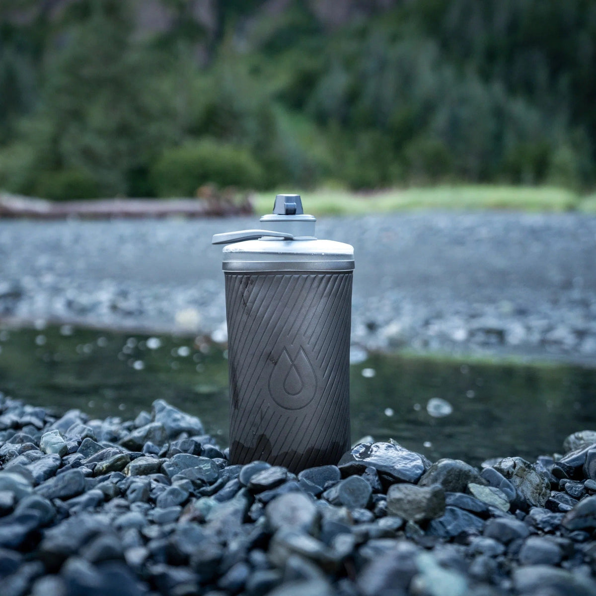 Hydrapak - Flux Vandflaske 1,5L // Mammoth Grey fra Hydrapak - billede nr. 6 hos GrejFreak.dk