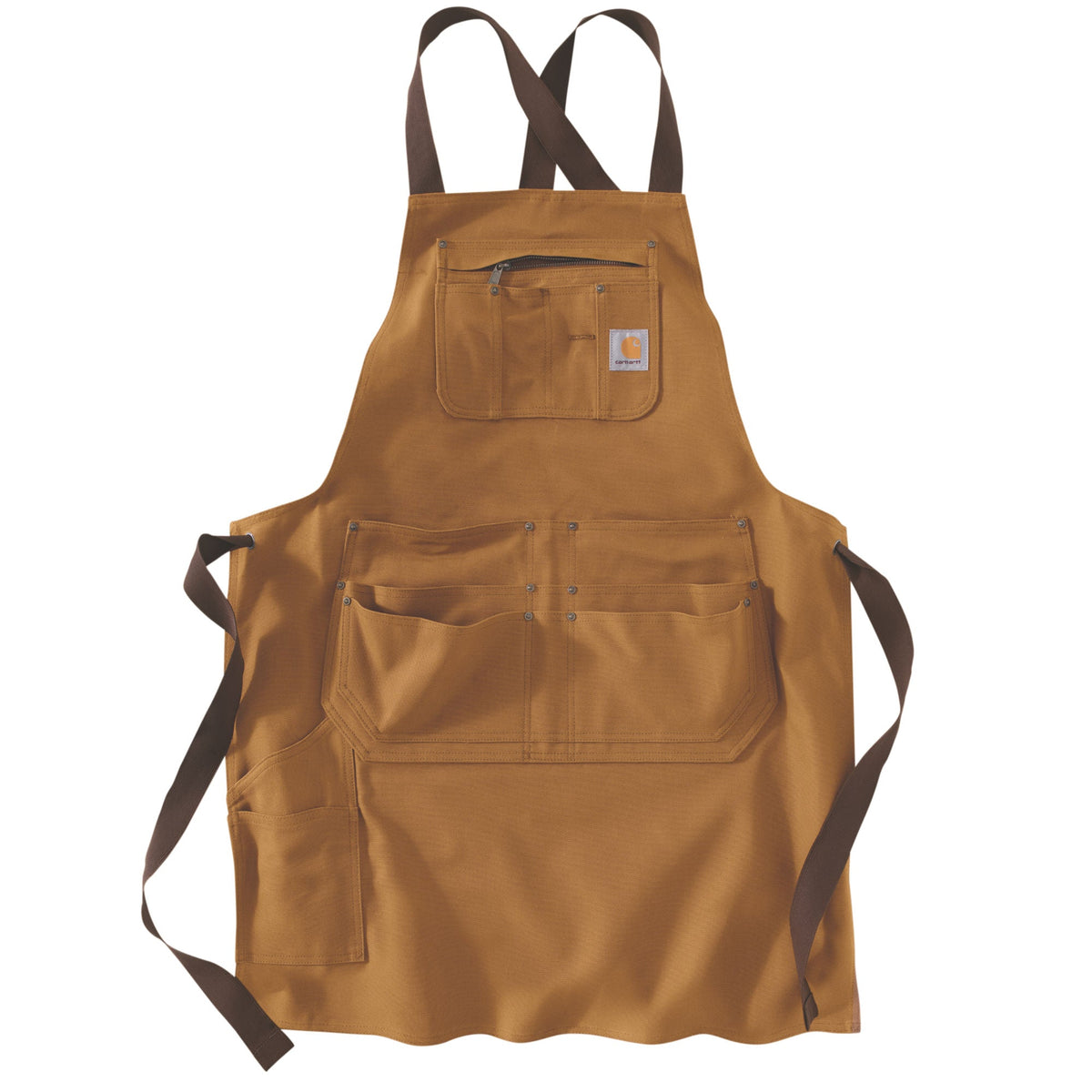 Carhartt - Firm Duck Arbejdsforklæde // Brun fra Carhartt - billede nr. 1 hos GrejFreak.dk