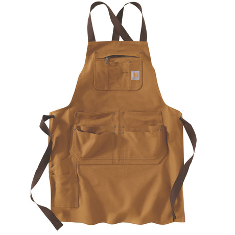 Carhartt - Firm Duck Arbejdsforklæde // Brun fra Carhartt - billede nr. 1 hos GrejFreak.dk