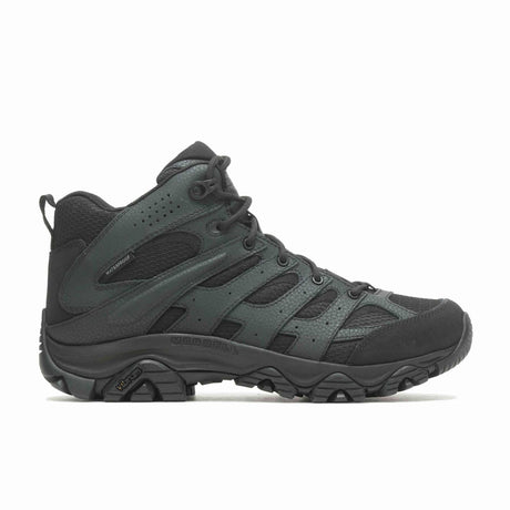 Merrell - Moab 3 Mid Tactical WP Unisex Vandrestøvler // Sort fra Merrell - billede nr. 1 hos GrejFreak.dk