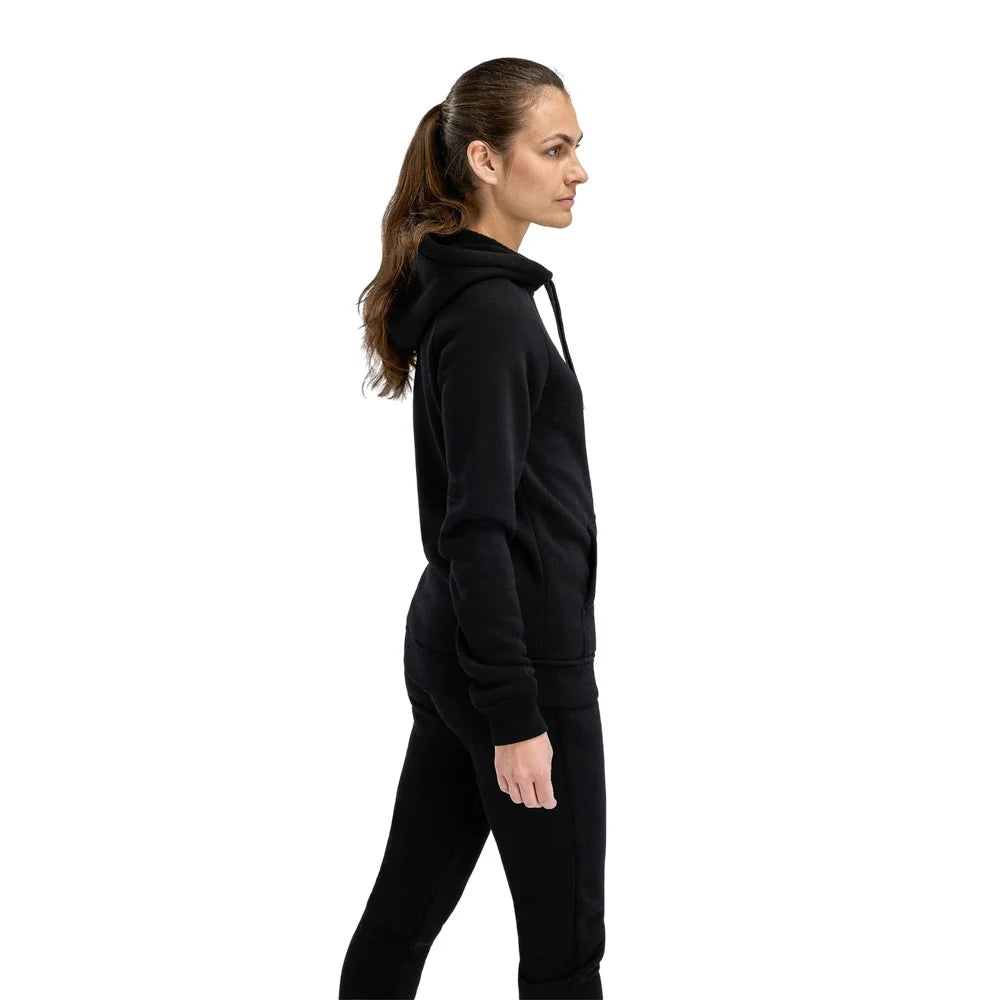 Aclima - FleeceWool Dame Hoodie // Jet Black fra Aclima - billede nr. 2 hos GrejFreak.dk