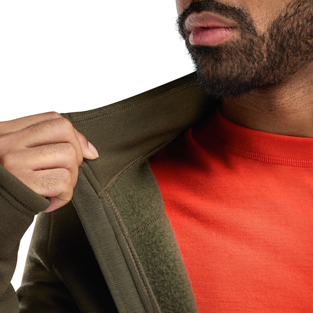Aclima - FleeceWool Herre Jakke // Tarmac fra Aclima - billede nr. 5 hos GrejFreak.dk