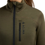 Aclima - FleeceWool Dame Jakke // Tarmac fra Aclima - billede nr. 4 hos GrejFreak.dk